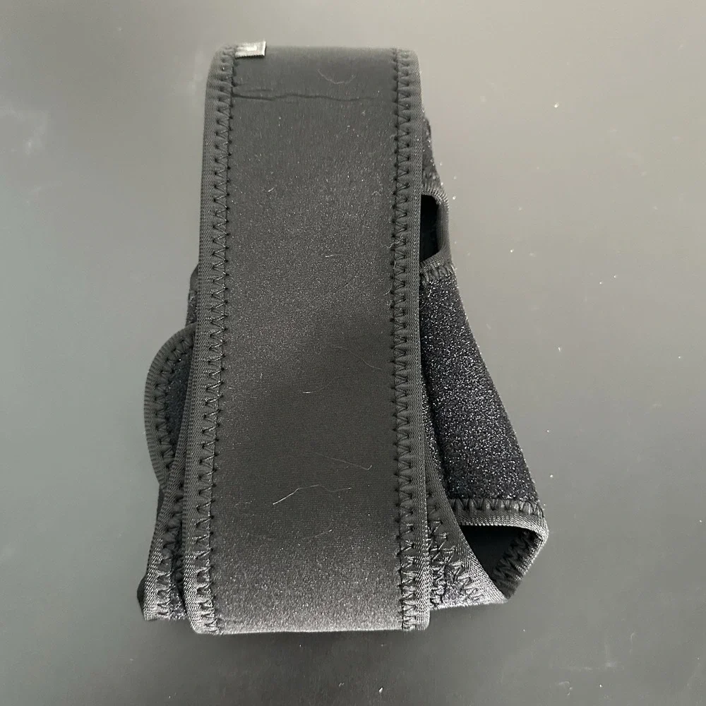 Pet Dog Rear Leg Knee Brace Support Strap Hind Joint Orthopedic Black L
